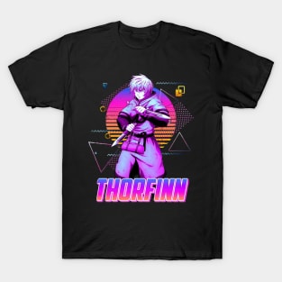 Thorfinn Karlsefni Style Retro Art T-Shirt